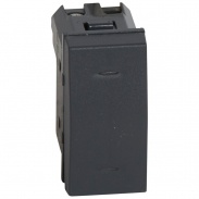 BT-L4005N - BTicino S.p.A   - LL NO pushbutton 1P 10A 1m  anthracite